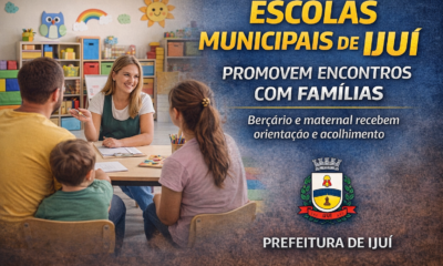 Escolas municipais de Ijuí promovem encontros com famílias do berçário e maternal