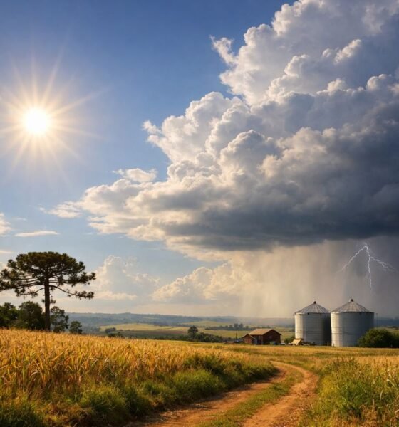 Previsão do tempo para fevereiro no Rio Grande do Sul com calor e chuvas dentro da média segundo o INMET