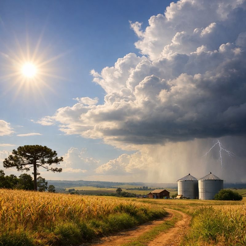 Previsão do tempo para fevereiro no Rio Grande do Sul com calor e chuvas dentro da média segundo o INMET